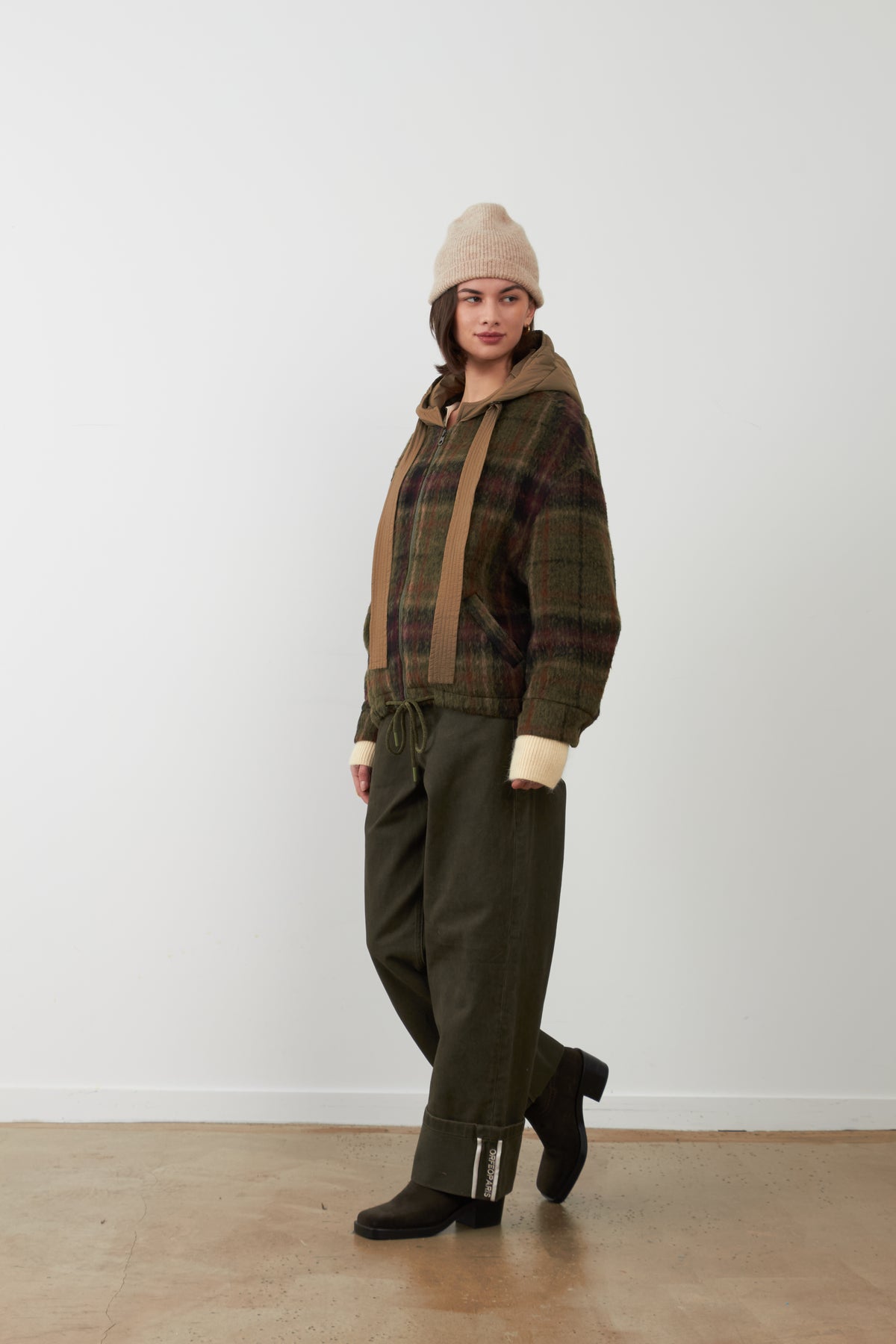 Lester Jacket | Green Checks