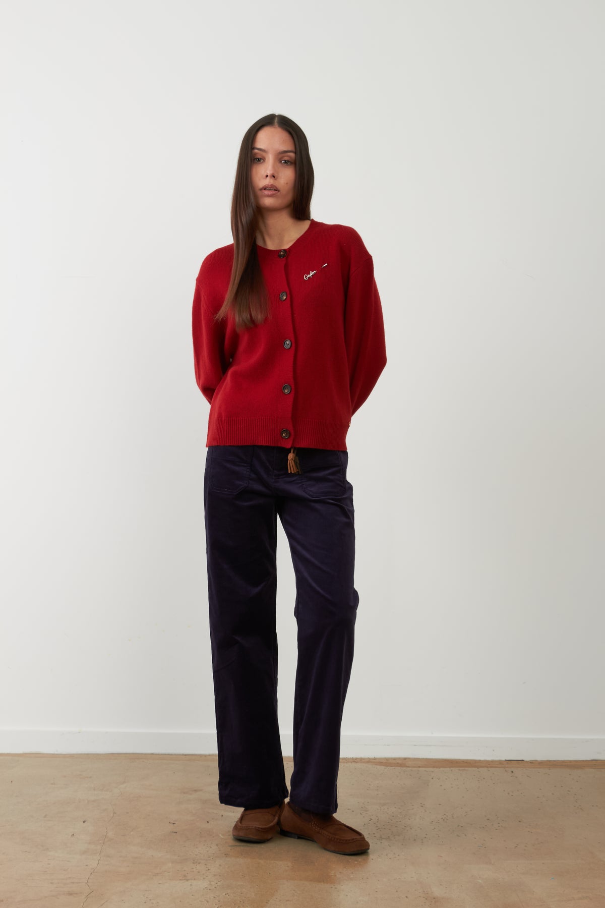 Canelle Trousers | Navy
