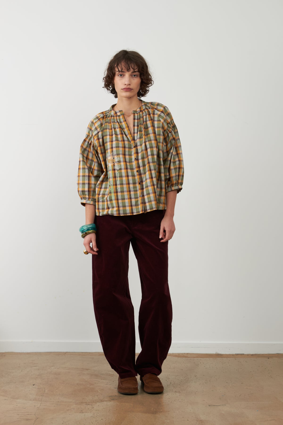 Daniele Shirt | Chocolate Checks