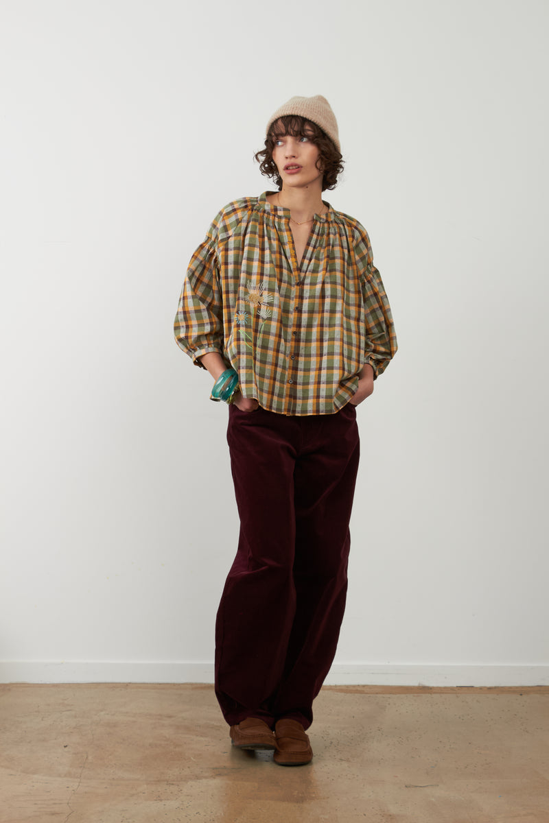 Daniele Shirt | Chocolate Checks