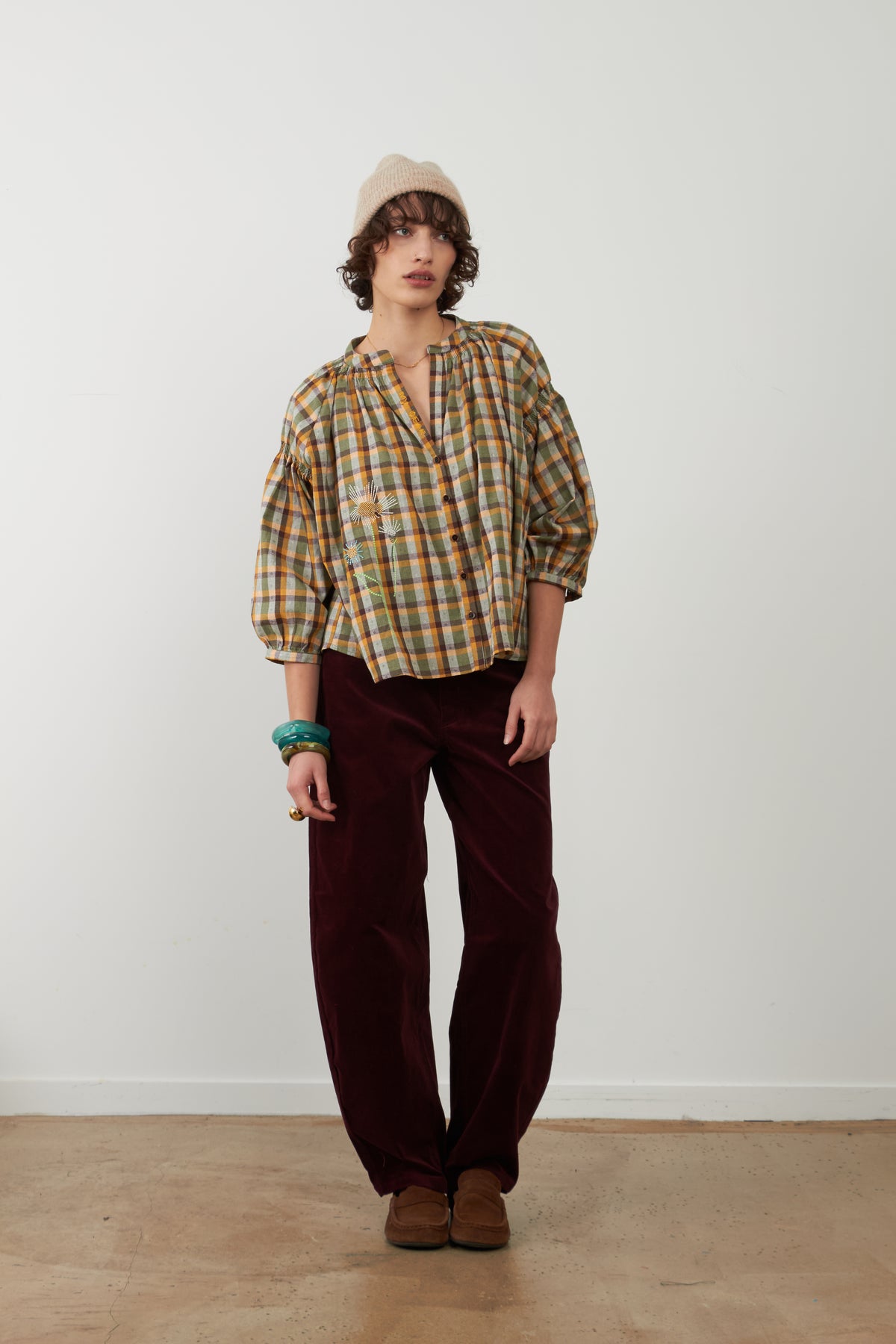 Daniele Shirt | Chocolate Checks