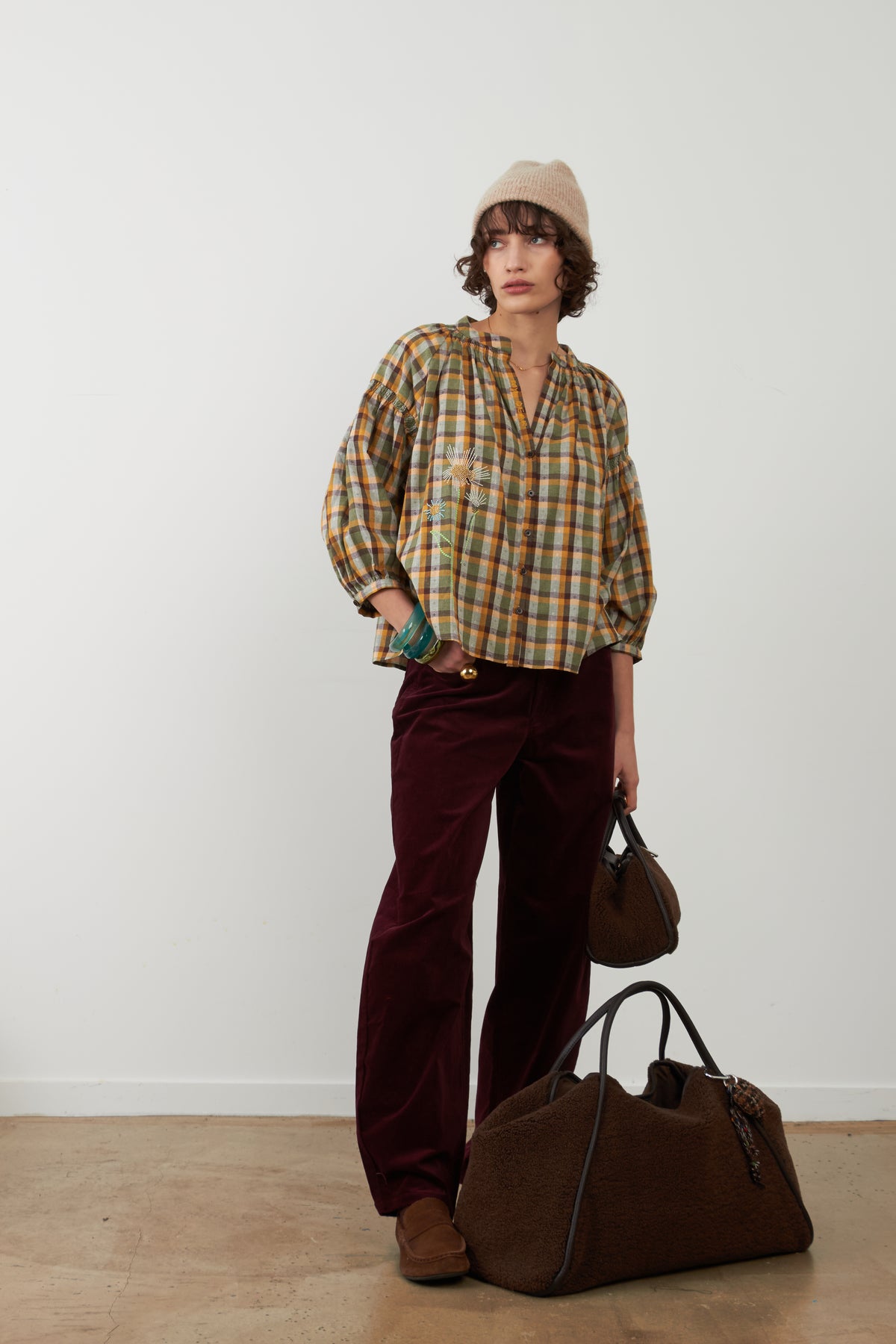Daniele Shirt | Chocolate Checks