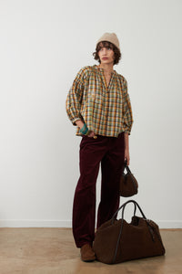 Daniele Shirt | Chocolate Checks