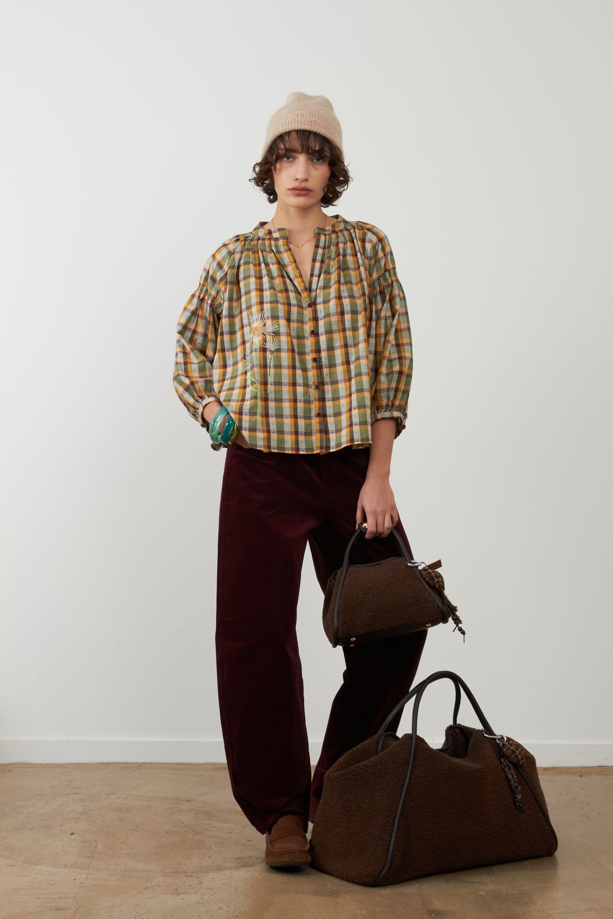 Daniele Shirt | Chocolate Checks