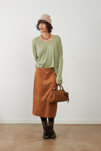 Leila Sweater | Water Green