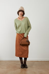 Leila Sweater | Water Green
