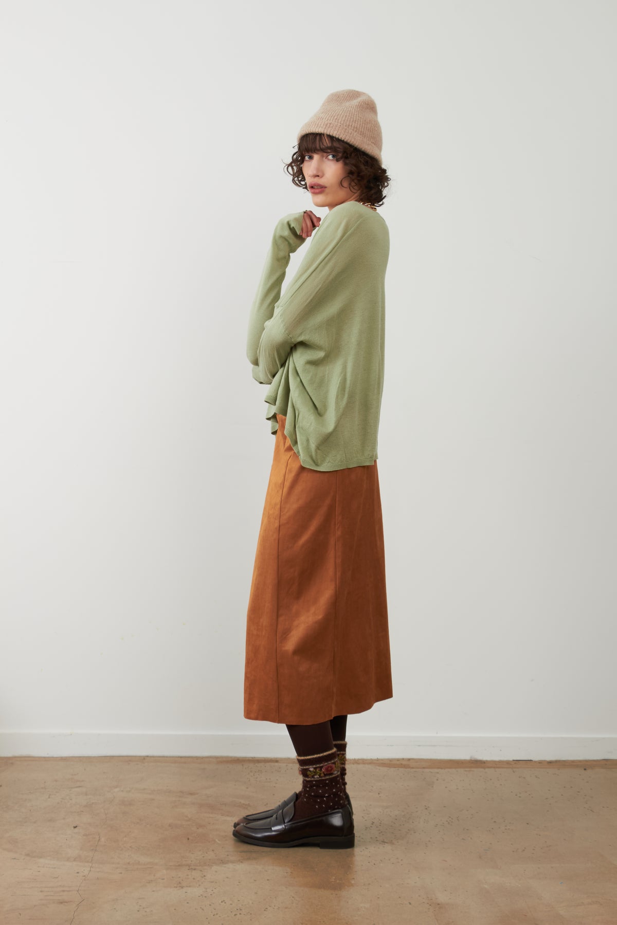 Leila Sweater | Water Green