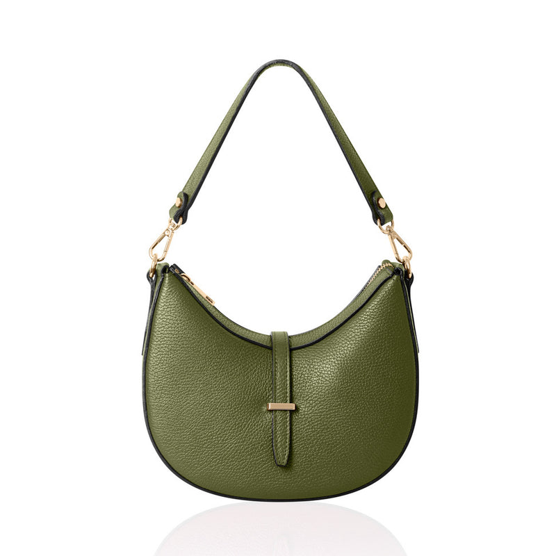 Cresent Leather Shoulder Bag