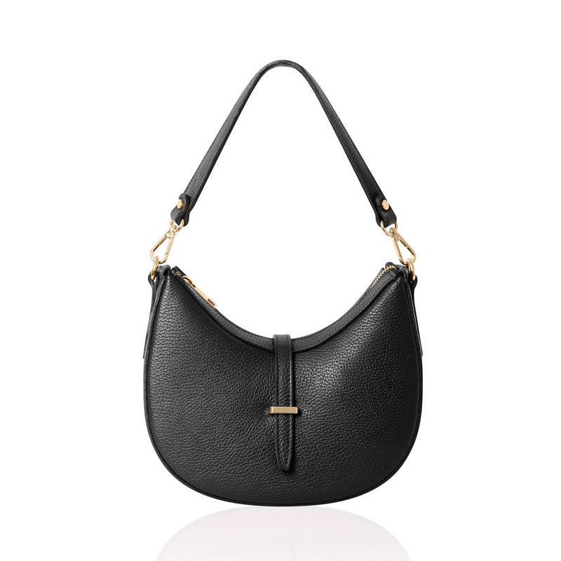 Cresent Leather Shoulder Bag