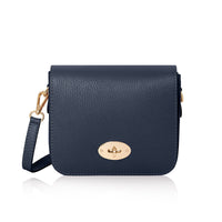 Leather Flap Cross Body Bag