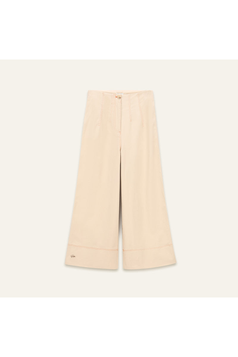 Olivie Trousers | Beige