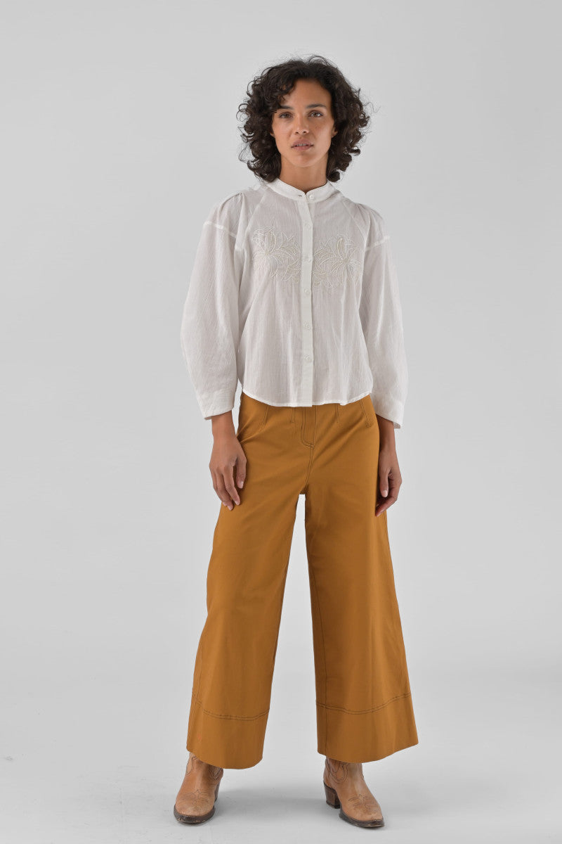 Olivie Trousers | Tan