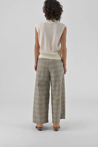 Nalali Vest with Scarf | Ecru