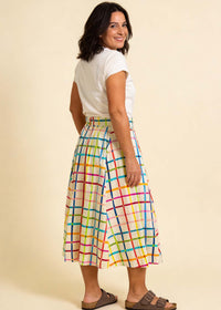 Suzi Skirt in Pop Geo