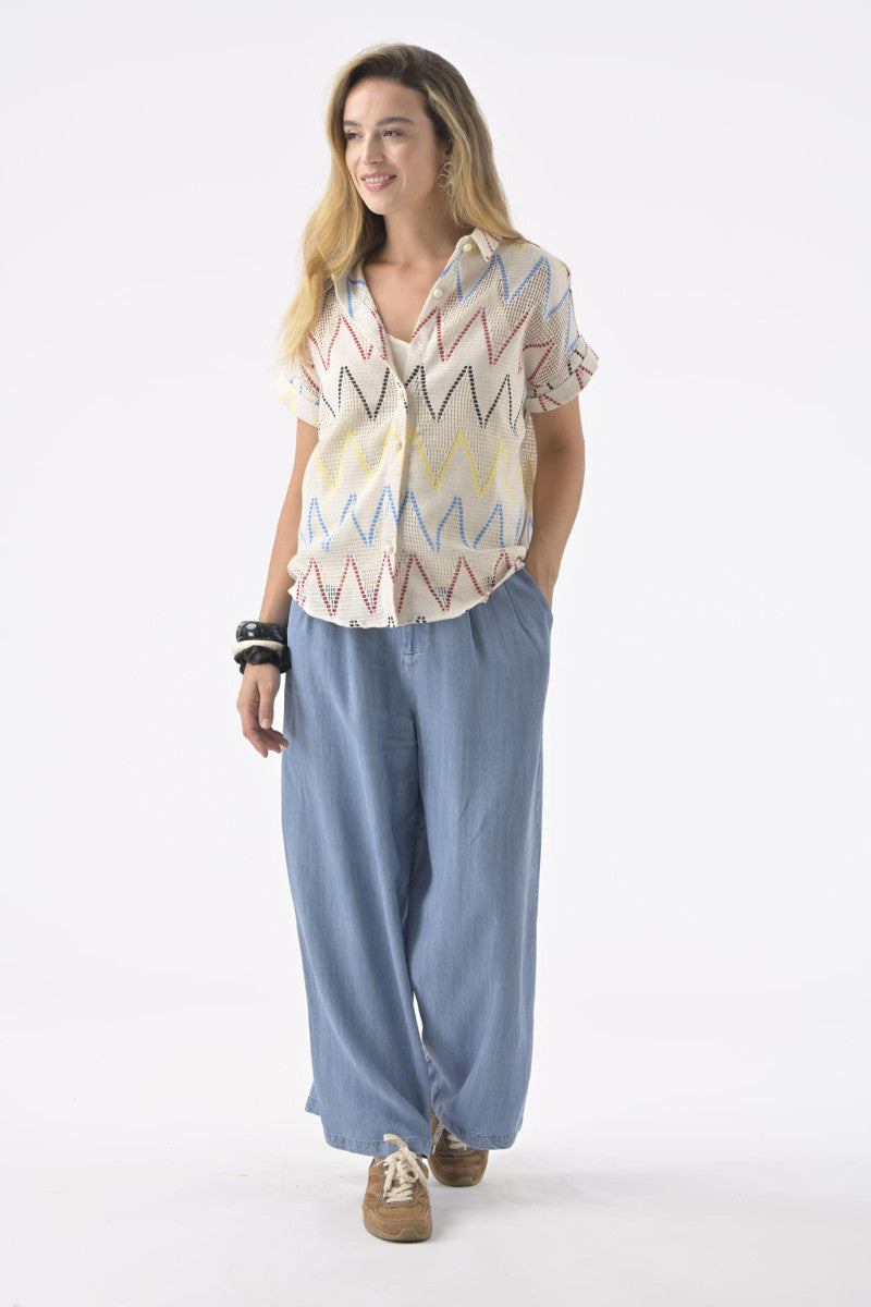 Calice Crochet Top